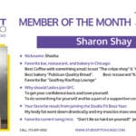 February Member of the Month: Sharon Shay