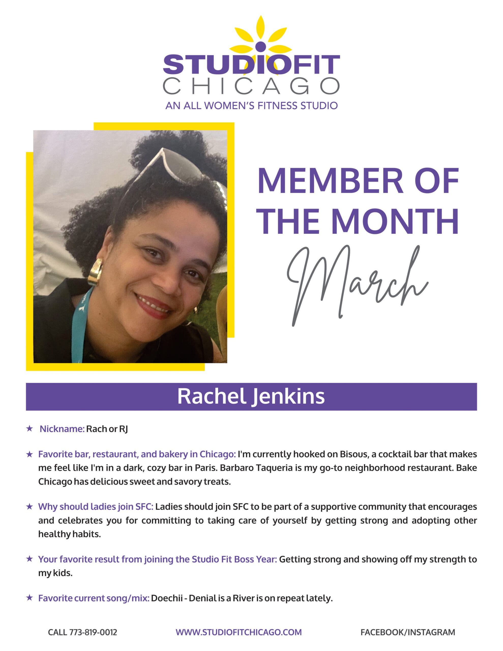 'Rach&Quot; Is A Passionate And Driven Woman Who Takes Pride In Her Strength And Community. We’re Excited To Share More About Her! We Are Incredibly Proud Of Your Continued Dedication To Becoming Your Best Self.