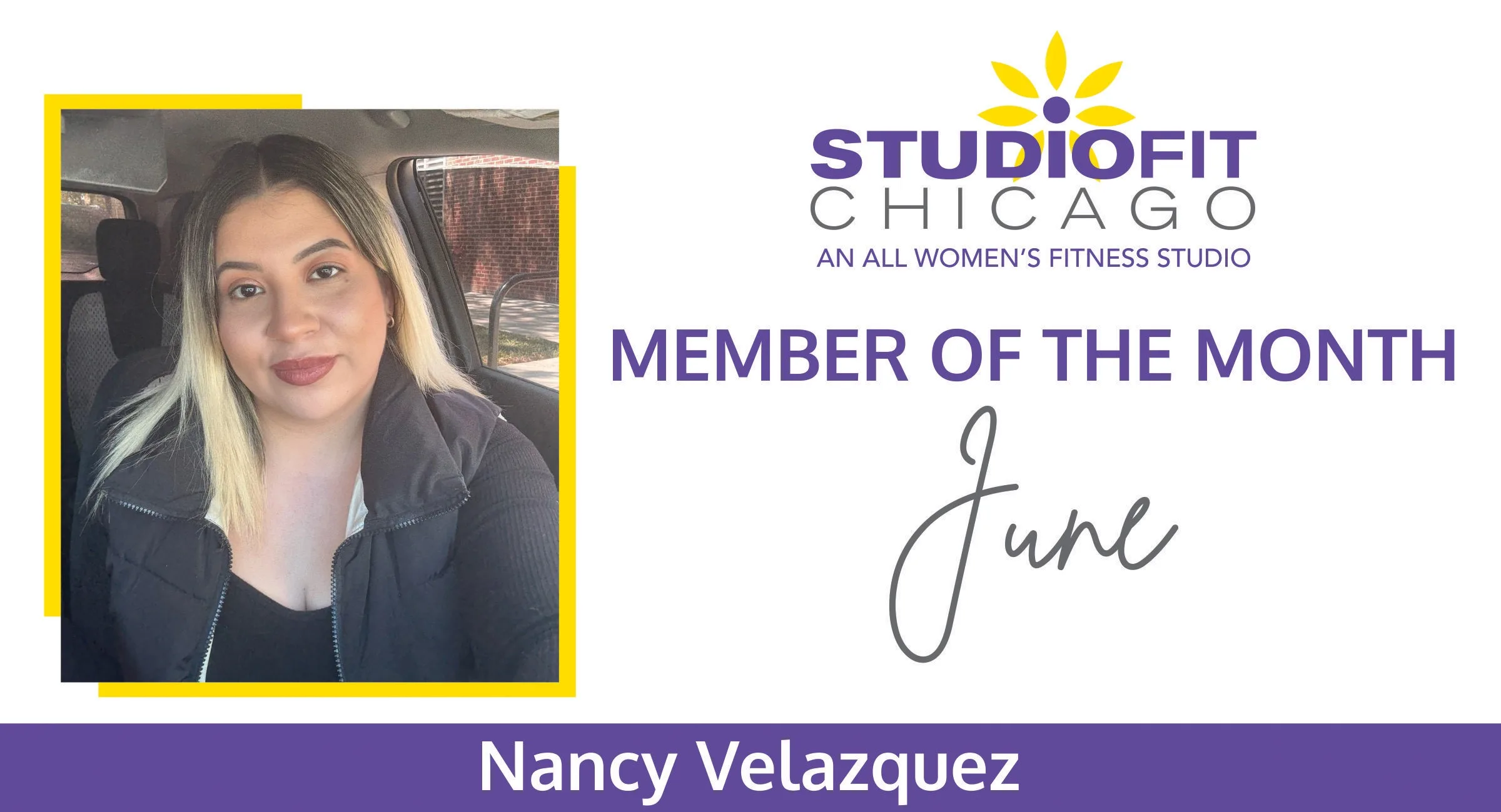 June Member Of The Month: Nancy Velazquez At Studio Fit Chicago In Lincoln Park