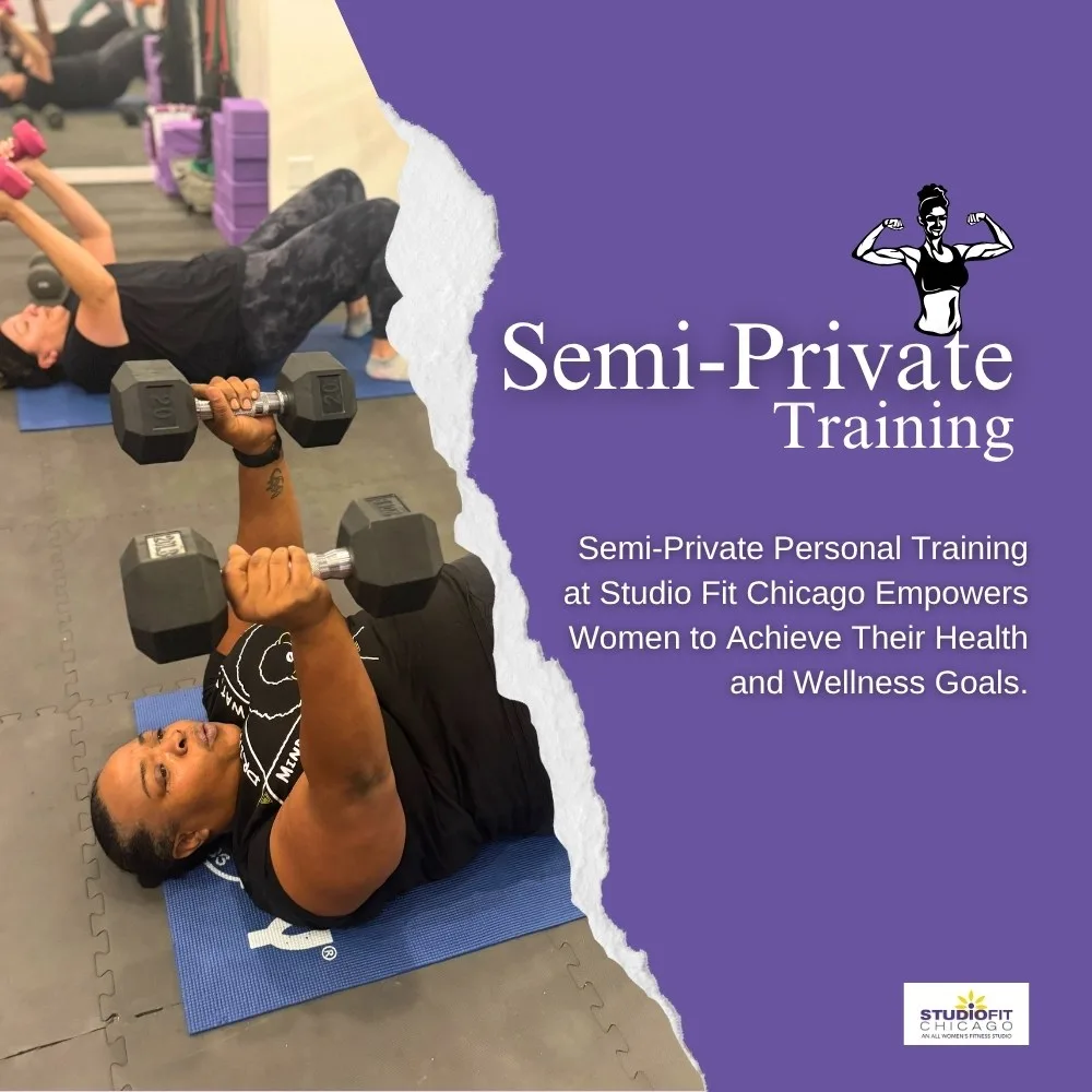 Semi Private Personal Training In Lincoln Park, Chicago For Women Looking To Lose Weight While Strength Training.