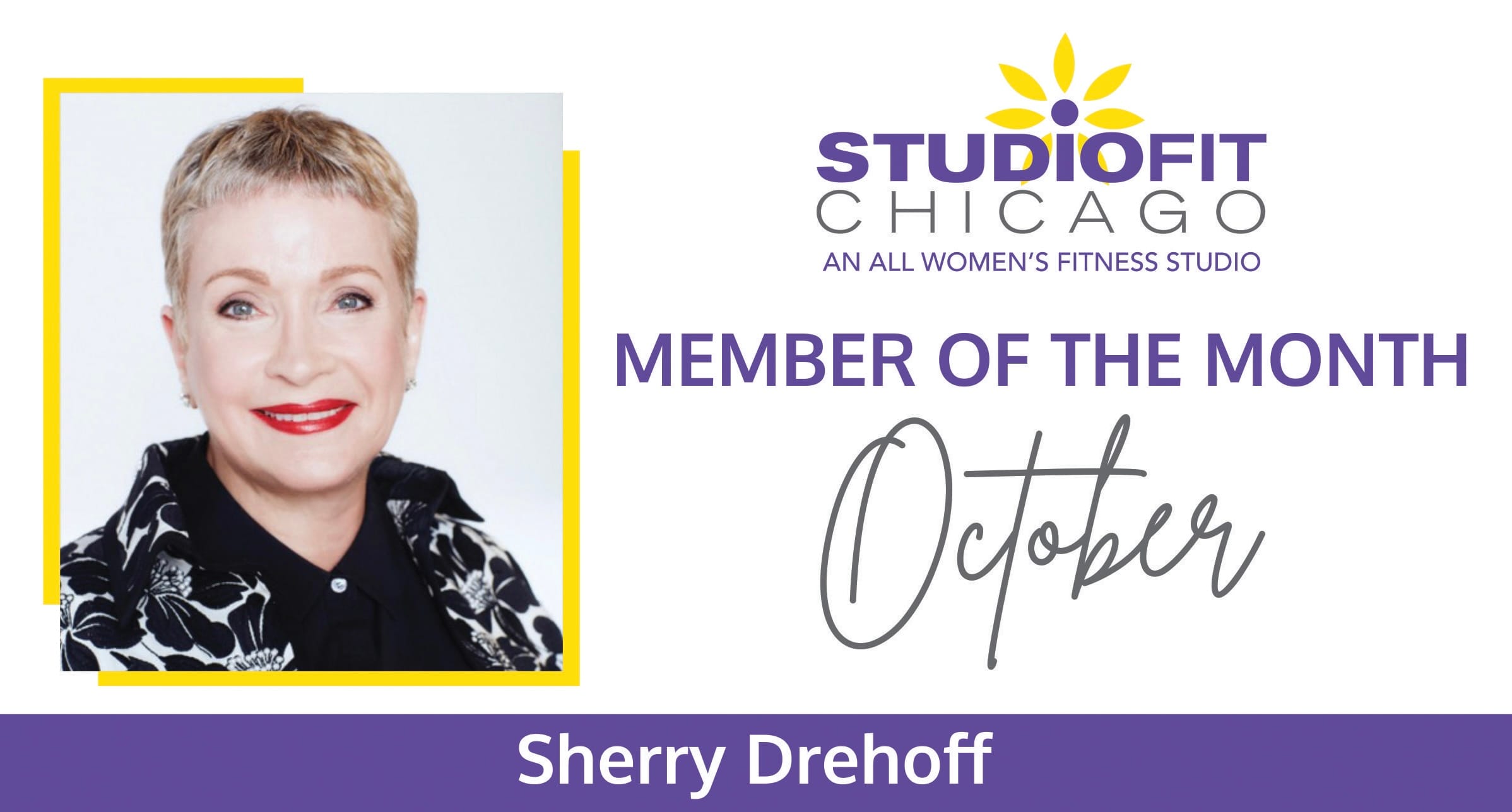 October Member Of The Month, Sherry.