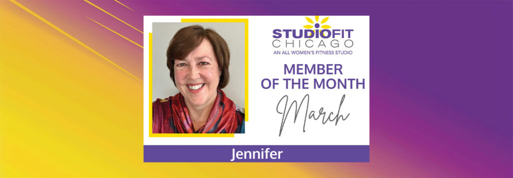 Jennifer: Studio Fit Chicago'S March 2026 Member Spotlight | Women'S Fitness Success Story Carrie Alden
