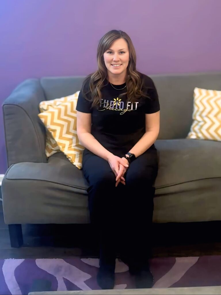 How Carly Went From Nervous And Guarded To Strong, Capable, And Free — With A Little Help From Studio Fit Chicago.